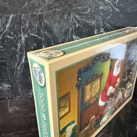 COBBLE HILL Tom Newsom “Santa Always Delivers” 1000 Pieces Puzzle - Picture 3 of 8